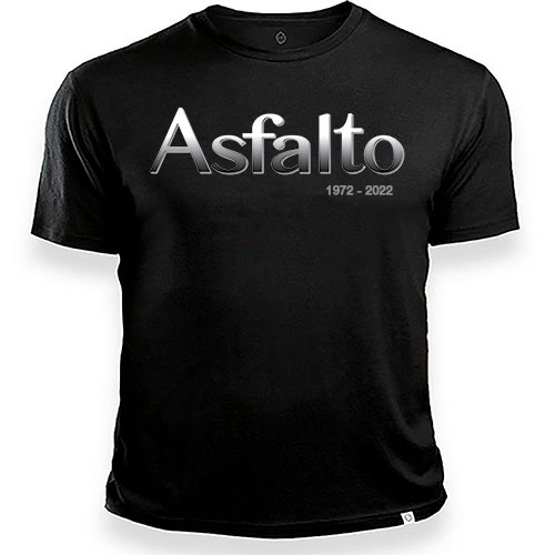 Camiseta Asfalto 1972-2022